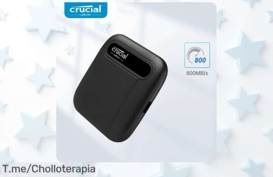 Disco duro externo Crucial NVMe SSD 1TB a un precio de locura; velocidad increíble y espacio ilimitado ¡No esperes más, hazte con el super chollo antes que se agote!