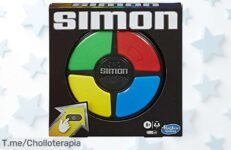 Diviértete y mejora tu memoria con Simon, el super chollo que une a la familia ¡Reta a tus amigos antes de que se agote! Las risas están garantizadas, no te lo pierdas