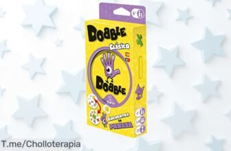 Dobble Classic Blister Eco: el juego de cartas que hará reír a tu familia, mejora los reflejos y ¡es un ofertón! Aprovecha este precio loco antes de que se agote