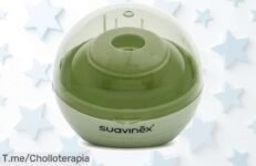 Esterilizador portátil Suavinex: elimina el 99% de gérmenes en 3 minutos y mantiene frescura por 24 horas Aprovecha este ofertón y cuida a tu bebé, ¡compra ya antes que se agote!