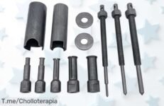Extractor de Rodamientos Internos para Bicicleta: Tu Super Chollo Robusto y Versátil ¡Desmonta Fácilmente y Hazte Con Tu Kit de 8 Piezas Antes Que Se Agoten! ¡Compra Ya!