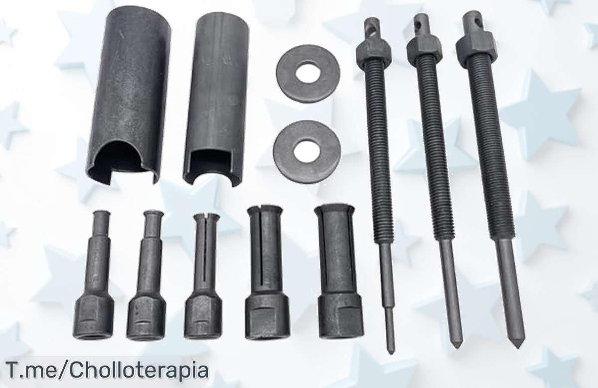 Extractor de Rodamientos Internos para Bicicleta: Tu Super Chollo Robusto y Versátil. ¡Desmonta Fácilmente y Hazte Con Tu Kit de 8 Piezas Antes Que Se Agoten! ¡Compra Ya!