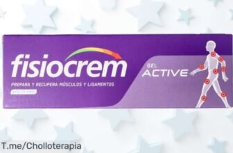 Fisiocrem Gel Active: El super chollo que cuida tus músculos y ligamentos Aprovecha esta oferta única y siente la diferencia ¡Compra ya antes de que se acabe!
