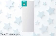 Frigo Hisense RL313D4AWE: Super Chollo con 242L de Frescura y Silencio, ¡No Te Pierdas Este Ofertón Limitado Que Transformará Tu Cocina!