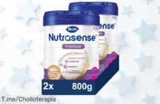 Haz feliz a tu bebé con Hero Leche Nutrasense Premium 800 gr y dale los nutrientes que necesita para crecer fuerte ¡No te pierdas este super chollo, compra ahora!