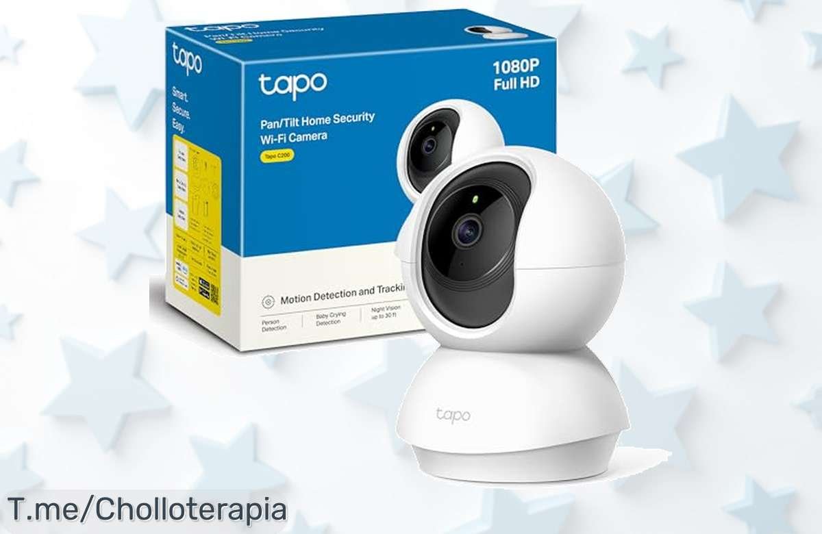 Haz que tu hogar sea un lugar seguro ya: sorprendente cámara Tapo C200 FHD 1080p con visión nocturna y seguimiento inteligente a precio loco, ¡compra antes de que se agote!