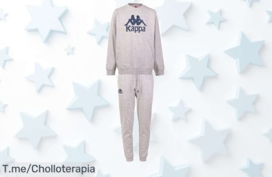 Haz que tu pequeño brille con el Kappa Niño Chándal, un super chollo a precio loco que lo hará sentir como un campeón ¡No dejes pasar esta oferta única y corre ya!