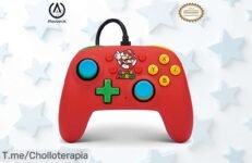 Haz que tus partidas sean épicas con el mando PowerA Nano de Super Mario, diversión ilimitada a un precio loco ¡apresúrate antes de que se agoten estas unidades!