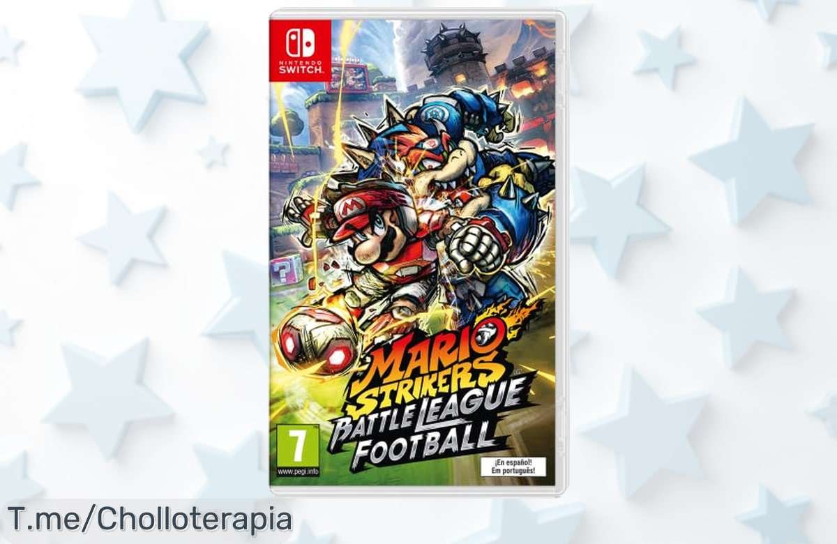 Hazte con Mario Strikers Battle League Football a un precio loco: ¡juega cinco contra cinco, forma tu club y sorprende a todos! Oferta limitada que no puedes dejar pasar.