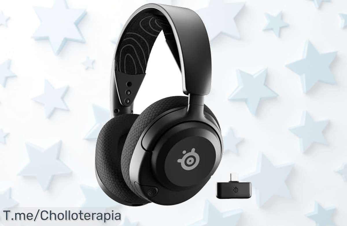 Hazte con el SteelSeries Arctis Nova 5 Wireless y disfruta de sonido increíble con batería eterna ¡No te quedes sin este ofertón, actúa ya antes que vuela!