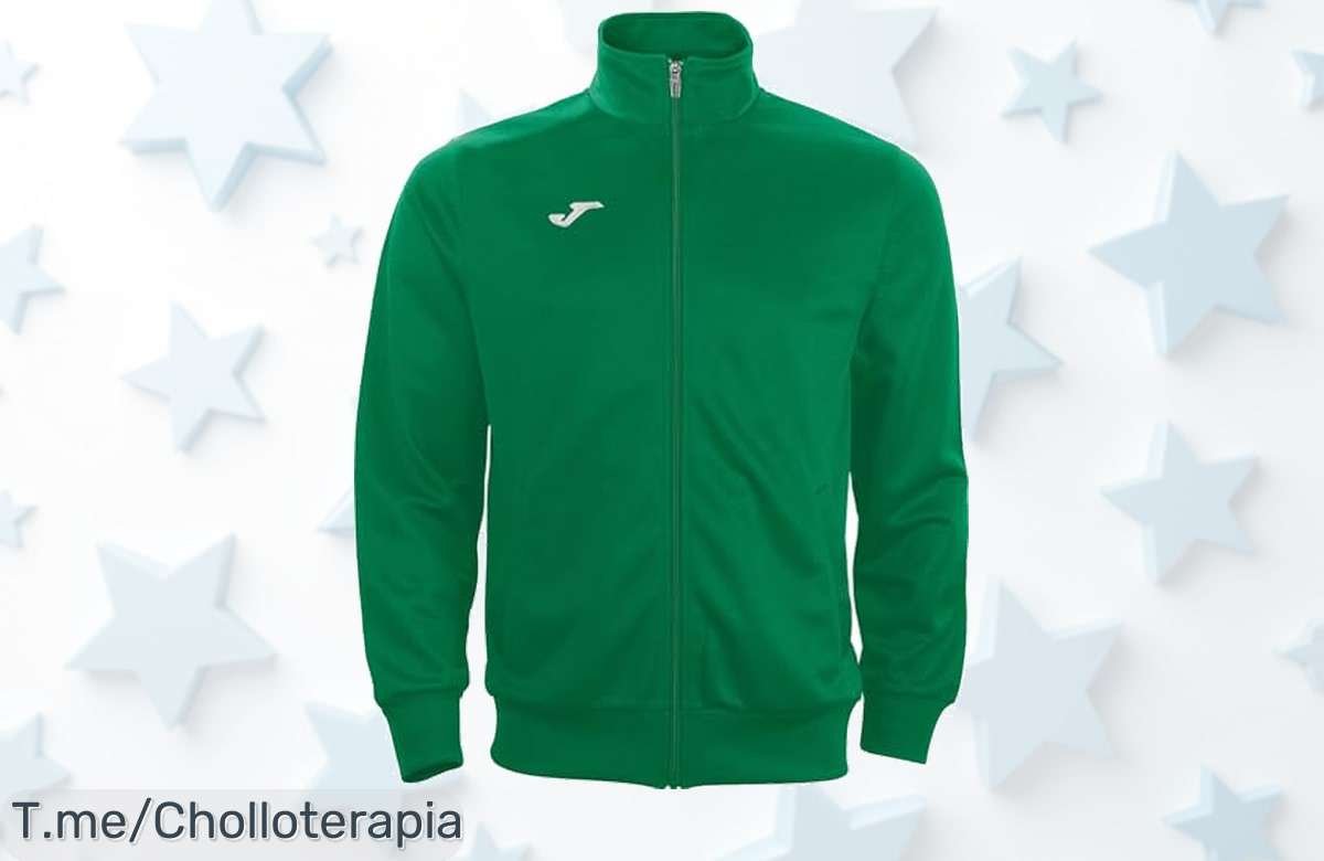 Hazte con la Joma Gala en Verde, el super chollo que necesitas para tus entrenos. Ultra resistente y te mantiene seco mientras corres. ¡Aprovecha esta oferta de locura antes de que se acabe!