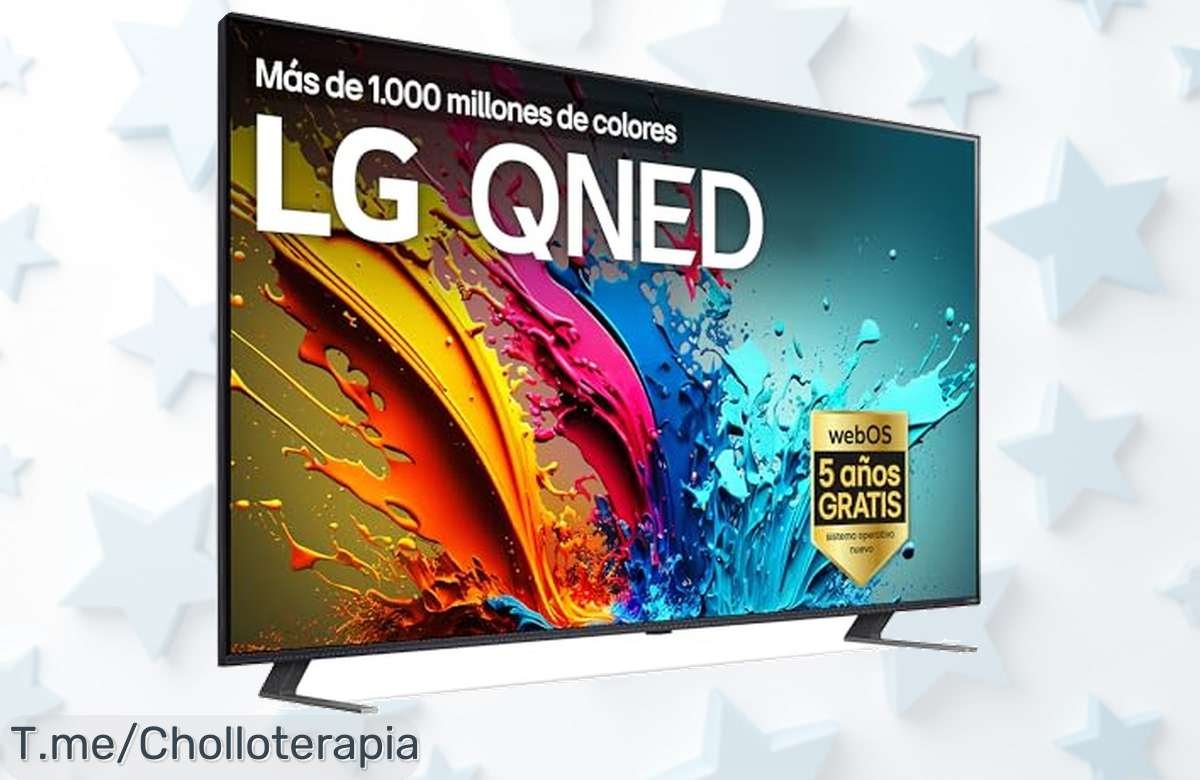 Hazte con la LG 65QNED85T6C y disfruta de colores vivos y gaming a 120 Hz por un precio loco, oferta limitada que no puedes dejar pasar. ¡Actúa ya antes de quedarte sin ella!