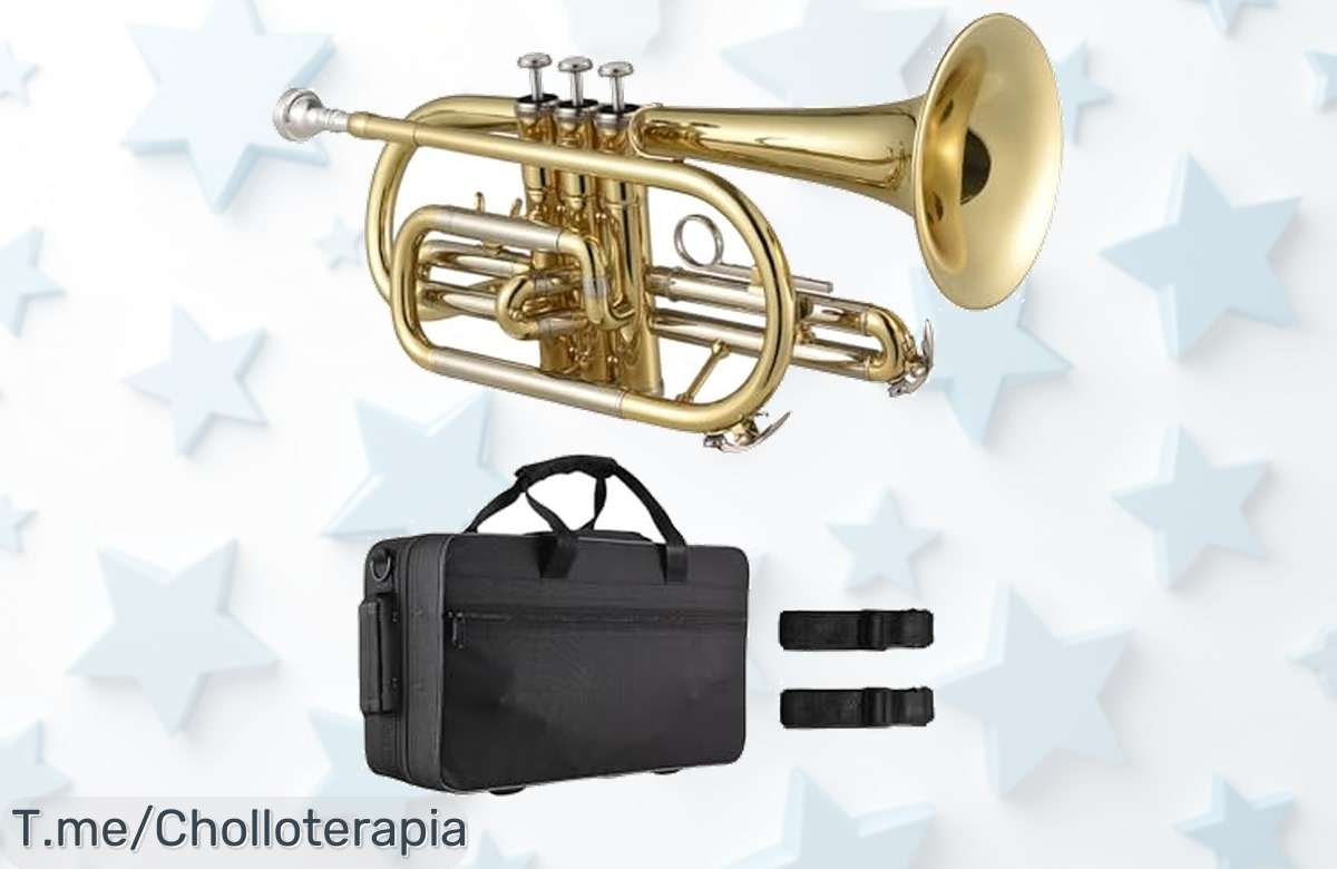 Hazte con la corneta profesional que todos desean: sonido espectacular y estuche de transporte incluido, aprovecha este ofertón limitado antes de que se acabe.