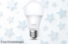 Ilumina tu hogar con la bombilla LED inteligente TPLink Tapo L520E, un ofertón jamás visto que transforma ambientes y controla todo al instante ¡Aprovecha esta locura antes de que se acabe!