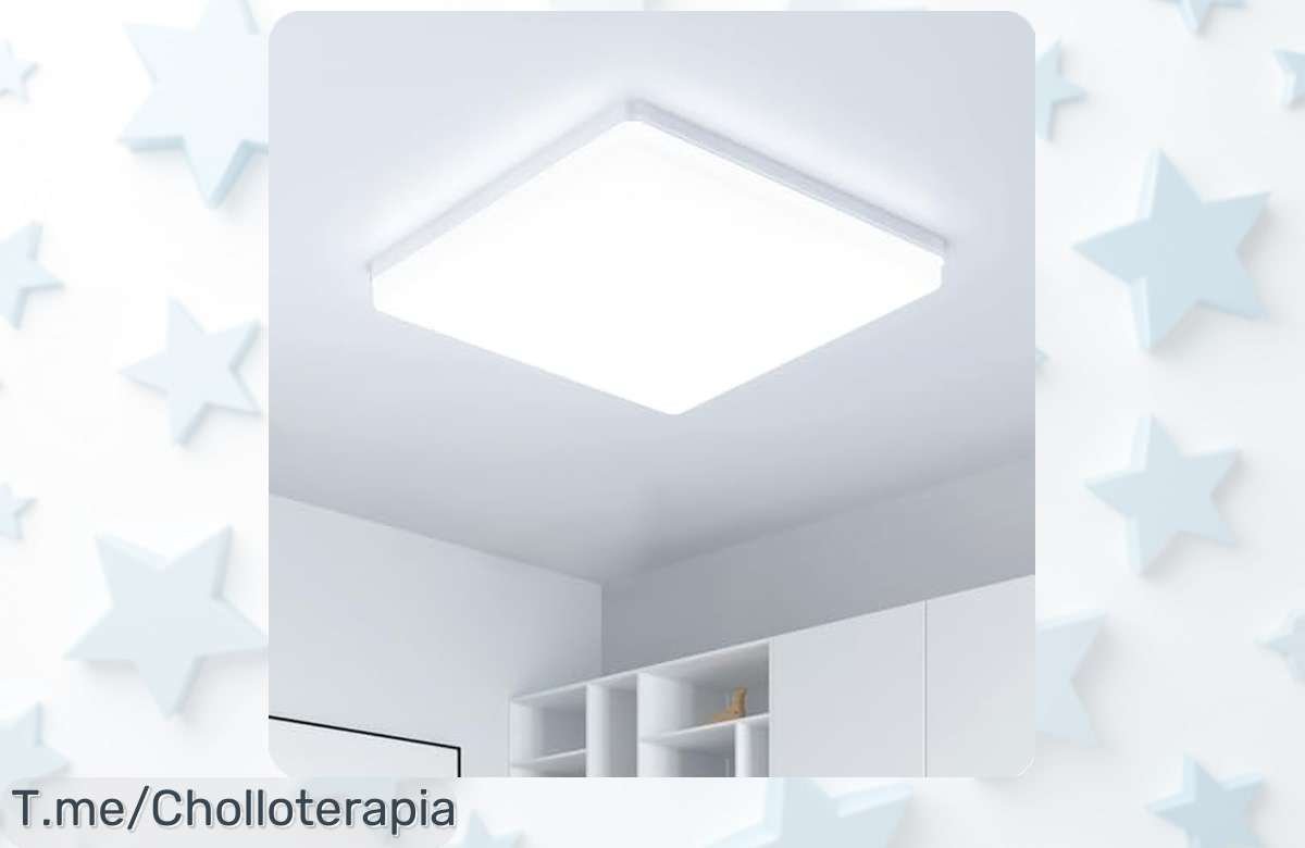 Ilumina tu hogar con la increíble lámpara techo LED de 48W a un precio loco y disfruta de su luz brillante. ¡Aprovecha este ofertón limitado antes que se agote!