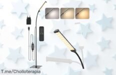Ilumina tu hogar con la lámpara de pie iFalarila: 3 colores, 10 brillos y control remoto a un precio loco Aprovecha el ofertón antes que se agote, ¡actúa ya!