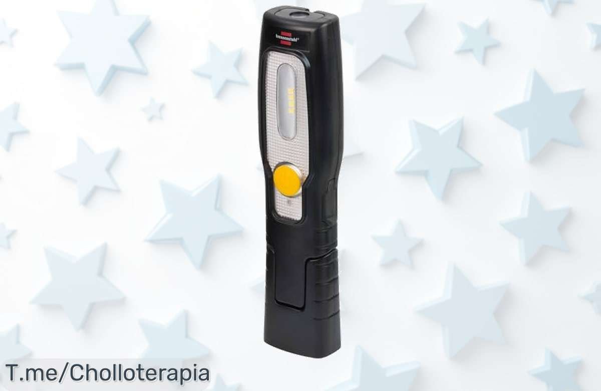 Ilumina tu mundo con la linterna Brennenstuhl, 250 + 70 lm y hasta 6 horas de luz. Aprovecha este ofertón único que no se repetirá, ¡compra ahora!