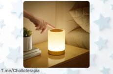 Ilumina tus noches con la lámpara táctil de 256 colores mágicos, super chollo que no puedes dejar pasar ¡Apresúrate y hazla tuya antes de que se agote!