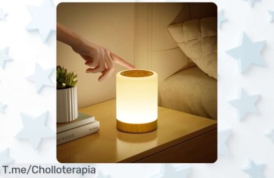 Ilumina tus noches con la lámpara táctil de 256 colores mágicos, super chollo que no puedes dejar pasar ¡Apresúrate y hazla tuya antes de que se agote!