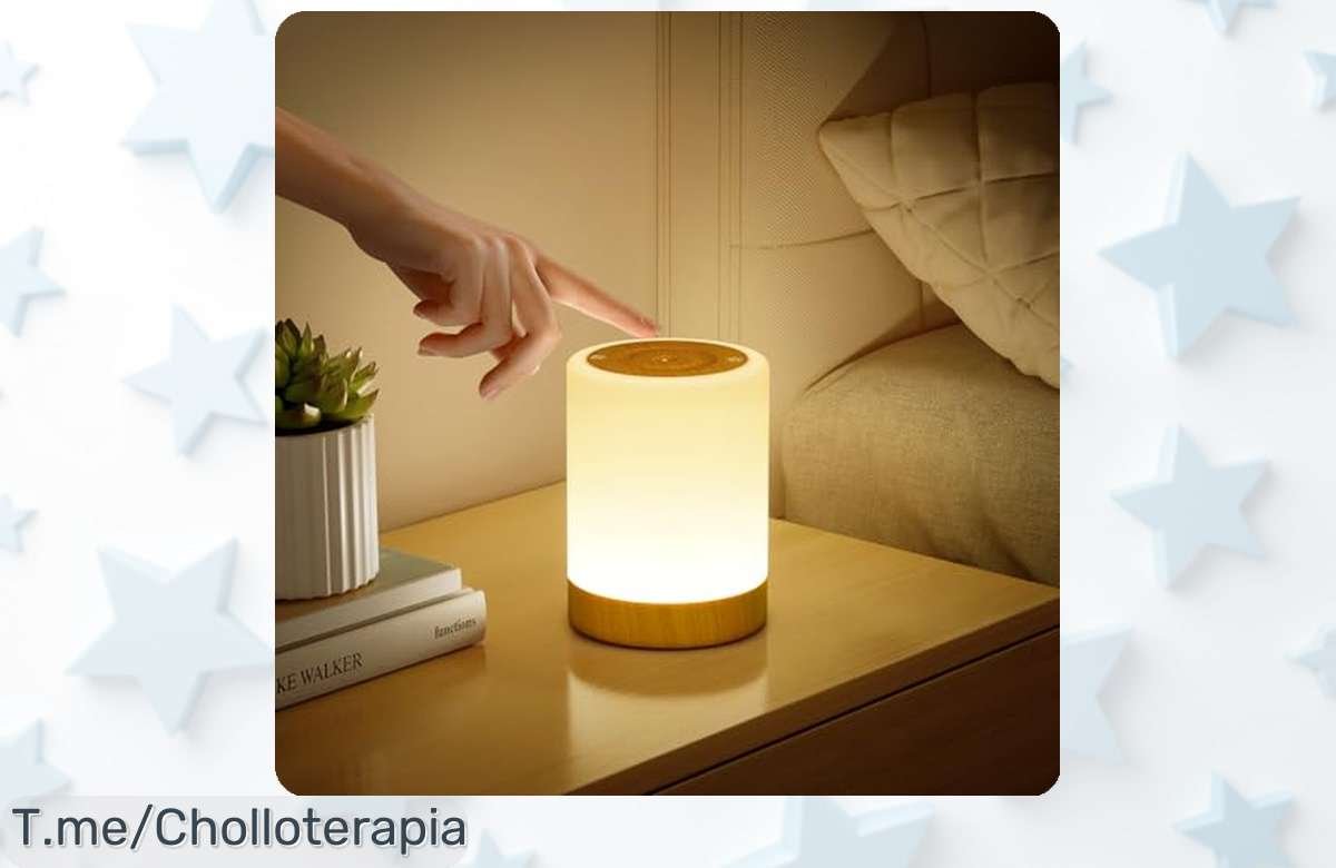 Ilumina tus noches con la lámpara táctil de 256 colores mágicos, super chollo que no puedes dejar pasar. ¡Apresúrate y hazla tuya antes de que se agote!