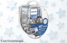 Ilumina tus noches con las bombillas Philips WhiteVision H7, la visibilidad impresionante que necesitas a un precio loco ¡Aprovecha este ofertón antes de que se agoten!