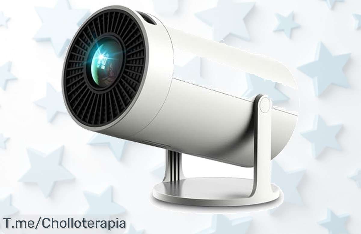Impulsa tu diversión con el proyector inteligente que transforma cualquier lugar en un cine, disfruta de sonido HIFI y Android 11 a un precio loco. ¡Compra ya antes que se agote!