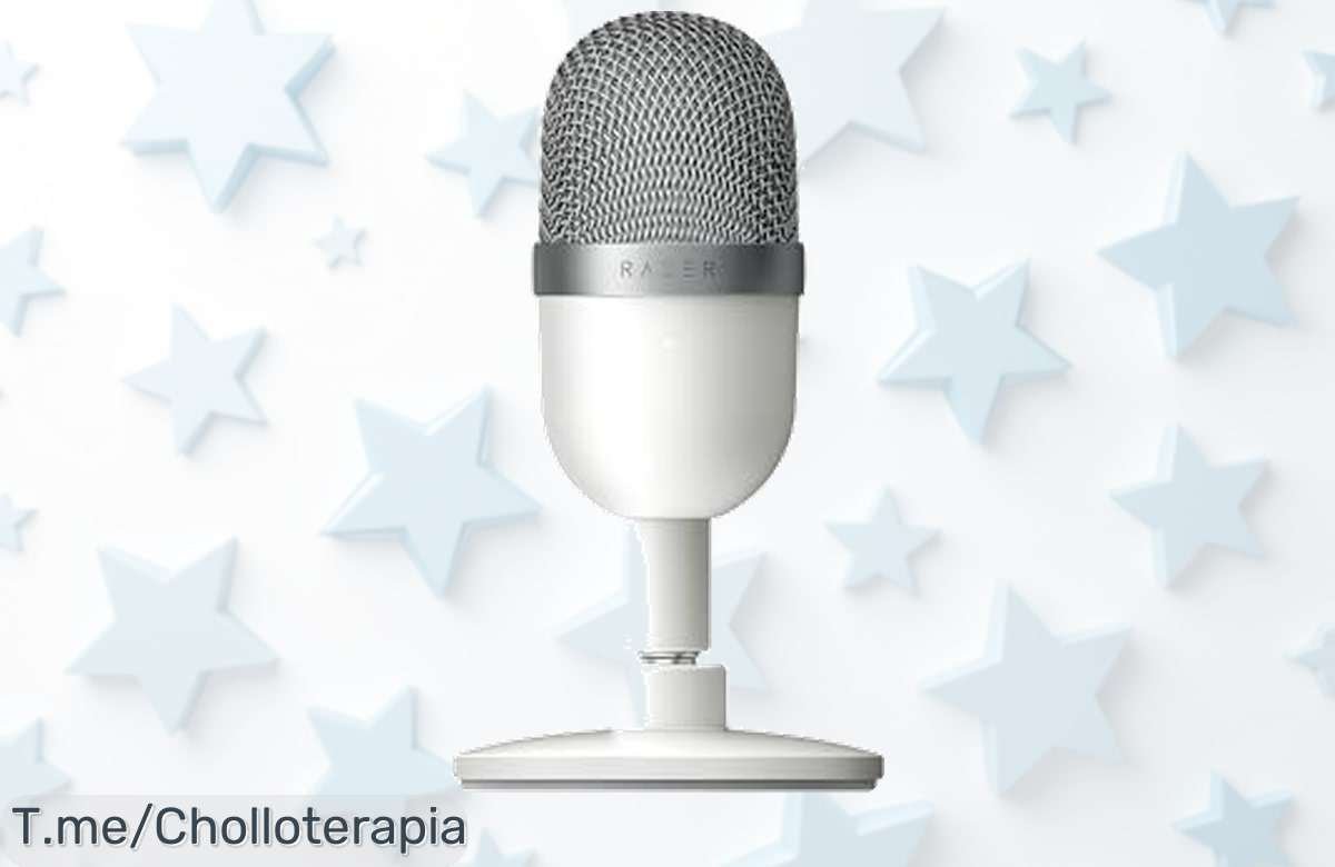 Impulsa tus streams con el micrófono Razer Seiren Mini a un precio loco, captura tu voz y elimina ruidos para brillar. No esperes más, ¡compra ahora esta oferta única!