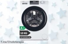 Lavadora Haier IPro 10KG: Super chollo con motor inverter que lava en silencio y elimina bacterias No pierdas esta oferta volando, ¡compra ahora antes que se acabe!
