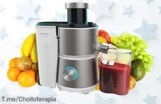 Licuadora Cecotec Juice&Fresh 400 Titan White a un precio loco, disfruta de zumos frescos en segundos y llévatela con descuento brutal ¡Actúa ya antes que se agote!