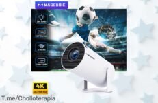 Lleva el cine a tu patio con el proyector Magcubic HY300 Pro 4K y Android 11, ¡super chollo! Disfruta de noches inolvidables Aprovecha esta oferta limitada ahora mismo