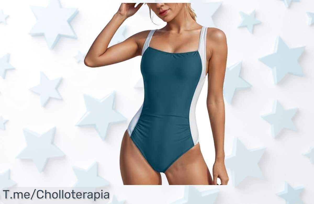 Luce espectacular en la playa con nuestro bañador reductor y push up a precio loco, disfruta de un descuentazo y no te pierdas este ofertón limitado. ¡Compra ya!