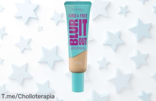Luce una piel perfecta y suave con Rimmel Kind & Free Blur It Out, el producto que elimina imperfecciones al instante No dejes pasar este ofertón, ¡cómpralo ya!