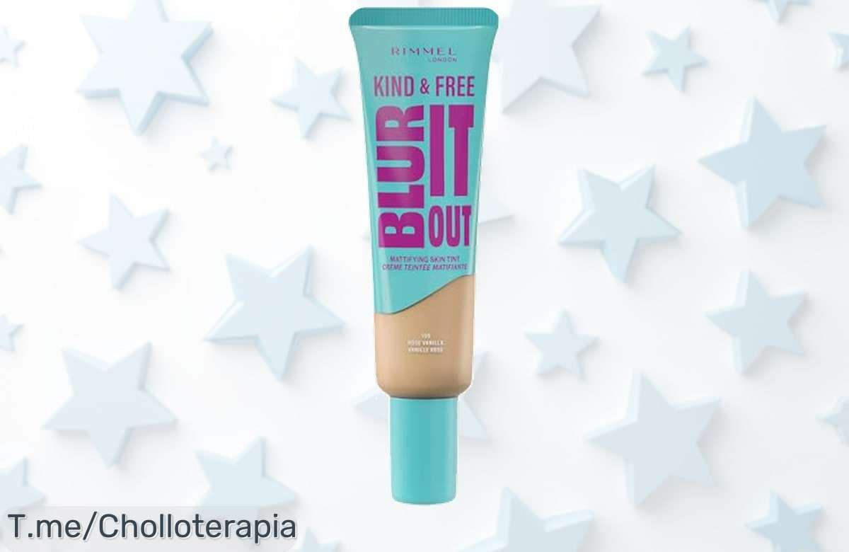 Luce una piel perfecta y suave con Rimmel Kind & Free Blur It Out, el producto que elimina imperfecciones al instante. No dejes pasar este ofertón, ¡cómpralo ya!