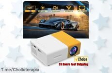 Mini proyector LED YG300 a precio loco: vive la diversión en cualquier lugar con tus películas y juegos ¡Oferta limitadísima, actúa ya antes de que se agoten!
