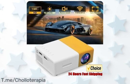 Mini proyector LED YG300 a precio loco: vive la diversión en cualquier lugar con tus películas y juegos ¡Oferta limitadísima, actúa ya antes de que se agoten!