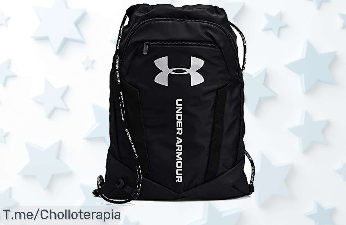 Mochila Under Armour a precio loco: espaciosa y resistente, ideal para tus deportes. ¡No te quedes sin la tuya! Oferta limitada, actúa ya antes de que se agote.