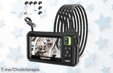 No dejes pasar el super chollo del endoscopio industrial Lightswim en 1920P HD con luces LED, ¡últimas unidades disponibles! Haz clic y compra antes que se acabe esta oferta única