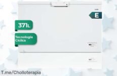 No dejes pasar este ofertón: Congelador Svan SCH4001EDC con 371 litros de frescura silenciosa a un precio loco ¡Aprovecha esta oportunidad única antes que se agote!