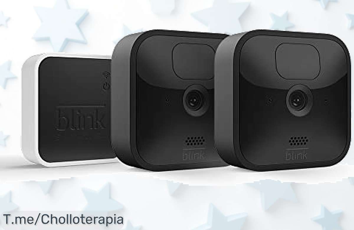 No te arriesgues, protege tu hogar con 2 cámaras Blink Outdoor: visión nocturna y notificaciones personalizables. ¡Aprovecha este ofertón limitado antes de que se agote!
