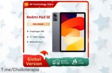 No te pierdas el super chollo: Xiaomi Redmi Pad SE de 11 pulgadas y pantalla FHD, ¡una batería monstruosa que aguanta todo! Oferta limitada, compra ya antes de que se agote