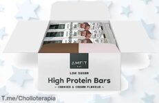 No te pierdas el super chollo de las barritas que todos desean: sabor a galleta con crema y 19g de proteína ¡Llévate tu paquete antes que se agoten!