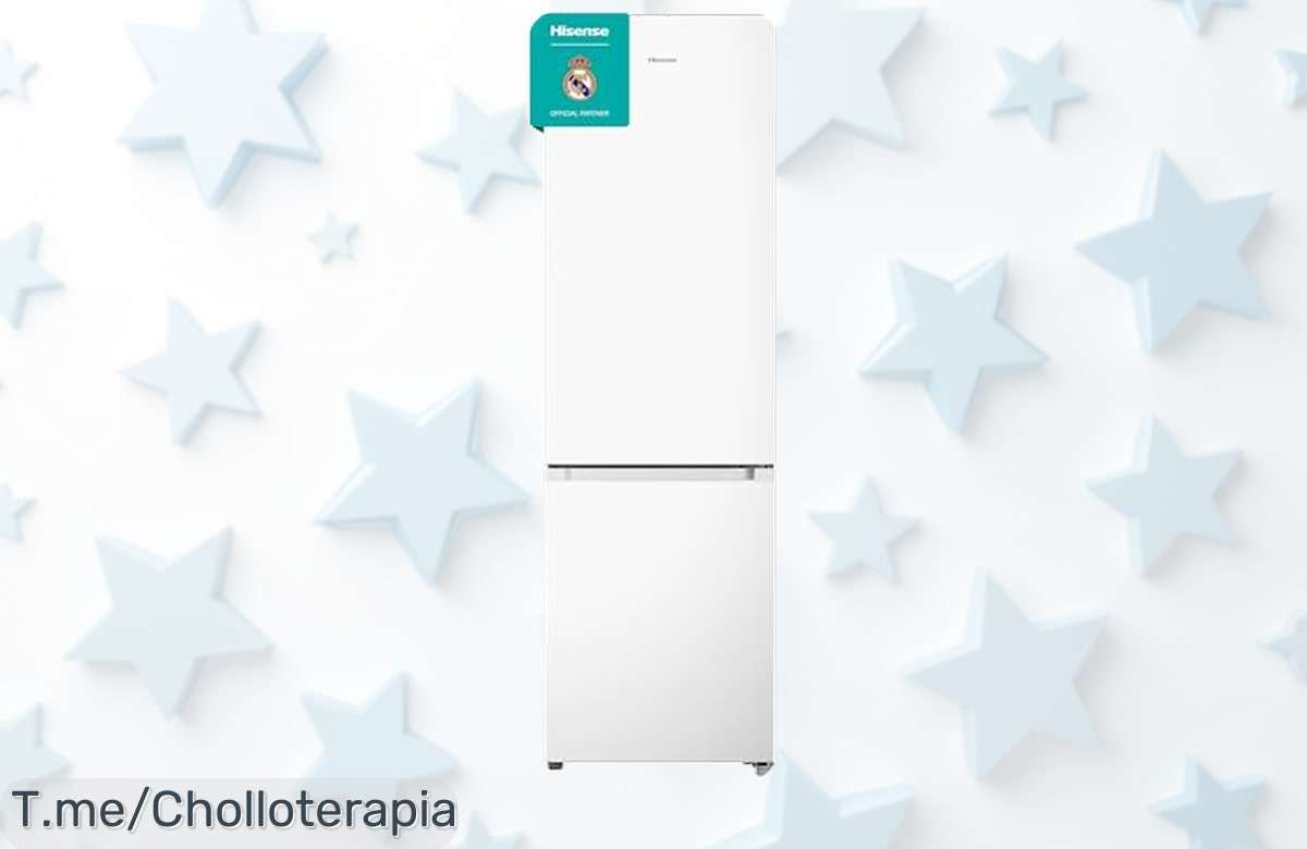 No te pierdas este ofertón: Frigorífico Hisense Combi, con 269L de pura capacidad y diseño adaptable. ¡Aprovecha este super chollo antes que desaparezca!