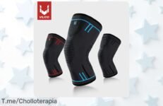 No te pierdas este ofertón: rodilleras elásticas que cuidan tus piernas y mejoran tu rendimiento en deportes ¡Aprovecha este super chollo antes de que se agoten!