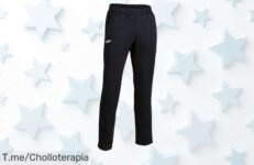 Pantalón Largo Joma Cleo II en Negro: ¡Super Chollo con estilo único! Siente la confianza que mereces Oferta limitada, no esperes más y compra ya antes de que se agoten