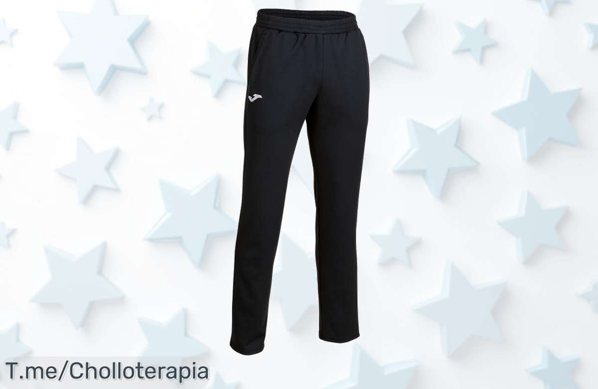 Pantalón Largo Joma Cleo II en Negro: ¡Super Chollo con estilo único! Siente la confianza que mereces. Oferta limitada, no esperes más y compra ya antes de que se agoten.