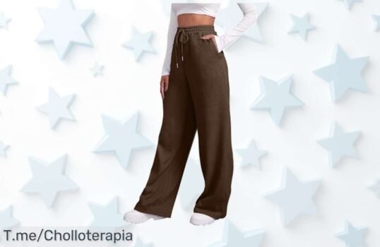 Pantalones de chándal para mujer a precio loco, con descuento brutal y bolsillos perfectos ¡No te pierdas este ofertón único, compra ya antes que se agoten!