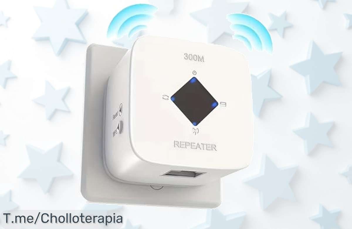 Potencia tu WiFi al instante con el repetidor más potente del mercado y disfruta de señal en cada rincón. ¡Aprovecha este ofertón antes de que se agoten!