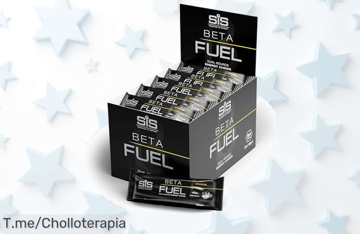 Potencia tu energía con los Chews Beta Fuel sabor limón, el super chollo aprobado por atletas élite que te ayudará a rendir al máximo ¡Consigue los tuyos antes de que se agoten!