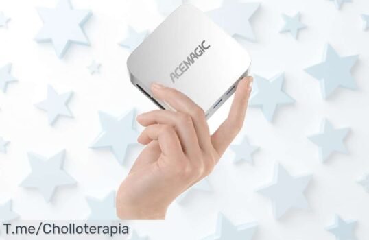 Potencia tu espacio con el ACEMAGIC Mini PC: gráficos 4K UHD y diseño compacto en un ofertón que no verás de nuevo ¡Hazlo tuyo antes de que se agote!