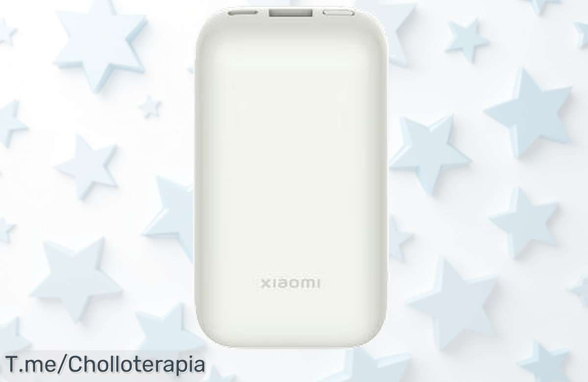 Potencia tus aventuras con el nuevo Xiaomi 33W Power Bank a precio loco, carga dos dispositivos al mismo tiempo y nunca te quedes sin energía. ¡Compra ya antes de que se agote!